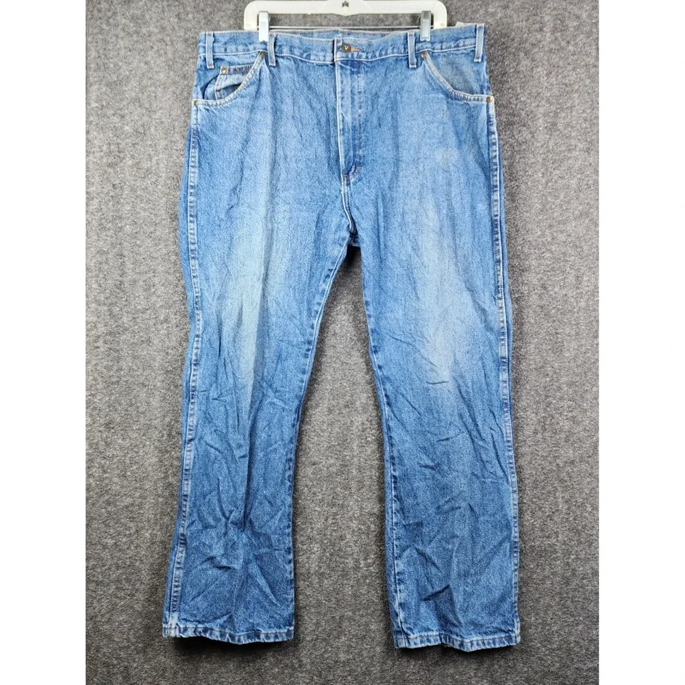 Big Smith Work Clothes Jeans Men 40x30 Blue Straight‎ Leg Denim W916263